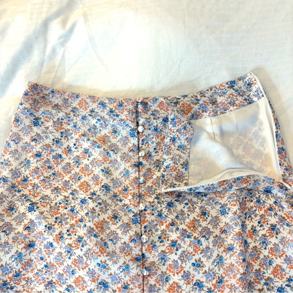 NWT Frank And Oak Floral Skirt | sizes M - Picture 3 of 8
